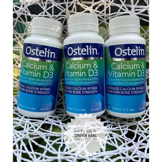 OSTELIN CALCIUM & VITD3 LỌ 130 VIÊN CHÍNH HÃNG Apen