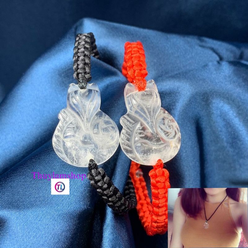 Hồ ly tình duyên TA màu trắng may mắn 9 đuôi