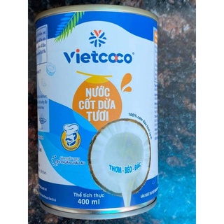 NƯỚC CỐT DỪA VIETCOCO 22% LON 400ML
