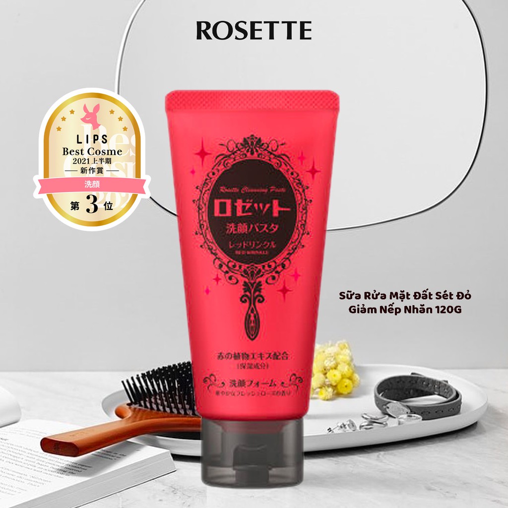 Sữa Rửa Mặt Rosette Chính Hãng 120g