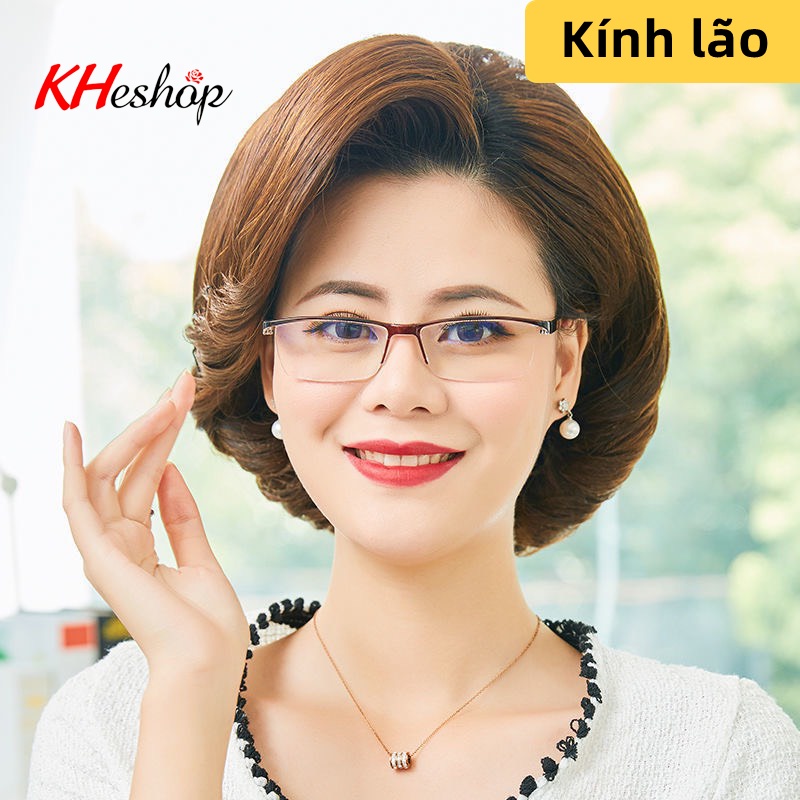 Kính Lão Gọng Dẻo Cho Người Cao Tuổi Chống Ánh Sáng Xanh, cực thoải mái  độ viễn từ 1 đến 4 độ mã Y8616