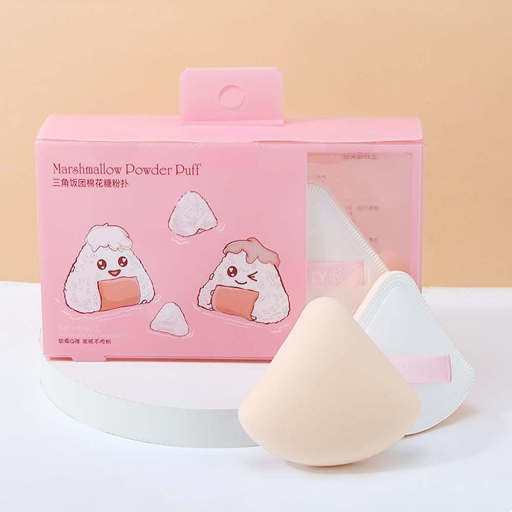 Mút Trang Điểm Bằng Cotton Mềm Mại Dùng Tán Kem Nền Ướt Và Khô