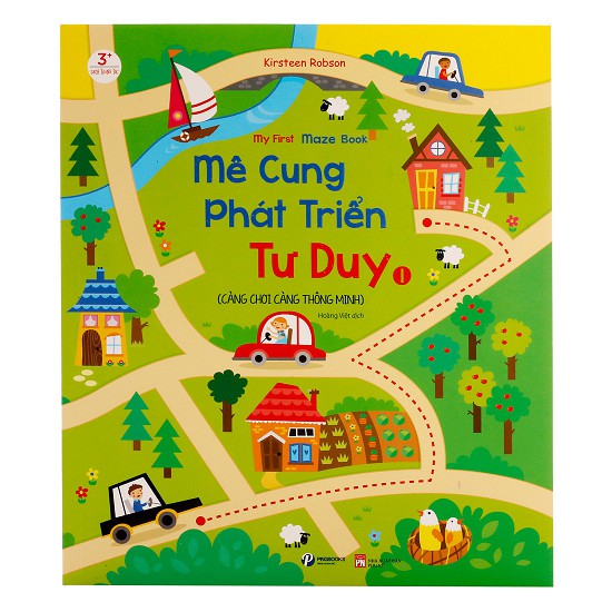 Sách - MÊ CUNG PHÁT TRIỂN TƯ DUY - Càng chơi càng thông minh (Bộ 4 quyển)