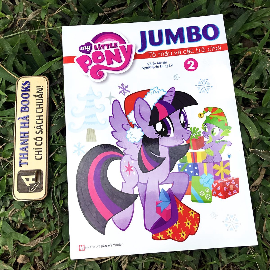 Sách My Little Pony Jumbo: Tô Màu Và Các Trò Chơi lẻ tùy chọn