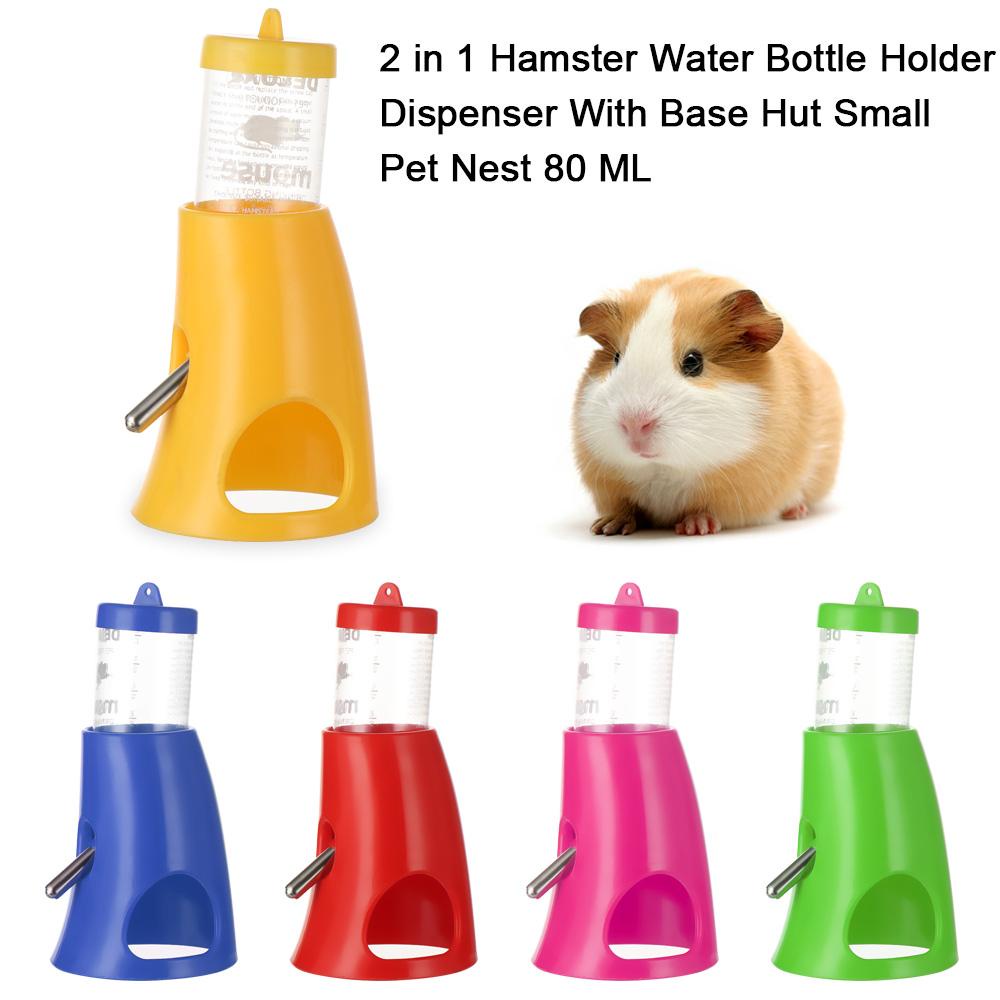 Bình Uống Nước 2 Trong 1 Cho Chuột Hamster 80ML