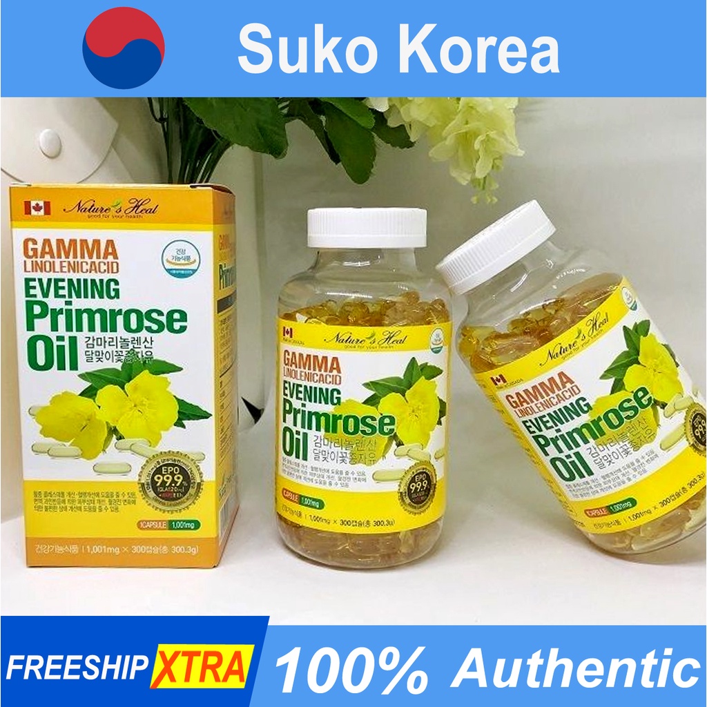 tinh dầu hoa anh thảo hàn quốc 300 viên mẫu mới - Shop mỹ phẩm chính hãng Suko Korea