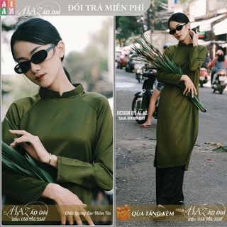 Áo dài cách tân nữ dáng suông az52