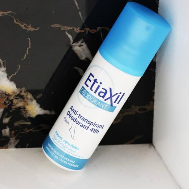 Etiaxil Deodorant Anti-transpirant 48H Pieds - Xịt Hỗ Trợ Cải Thiện Mồ Hôi Chân Hiệu Quả 100ml