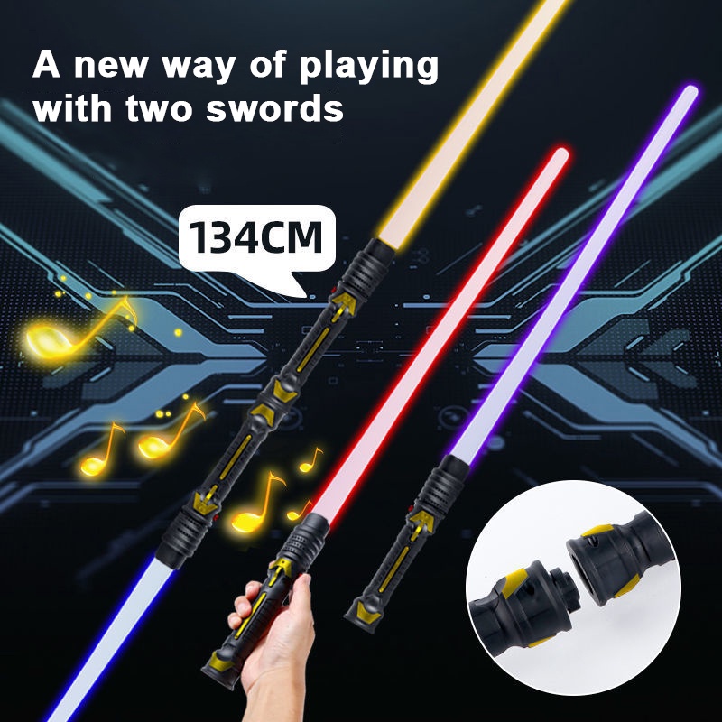 Thanh Kiếm Laser Lightaber Phát Sáng Trong Một Nhiều Màu Sắc Có Âm Thanh Đồ Chơi Cho Trẻ Em