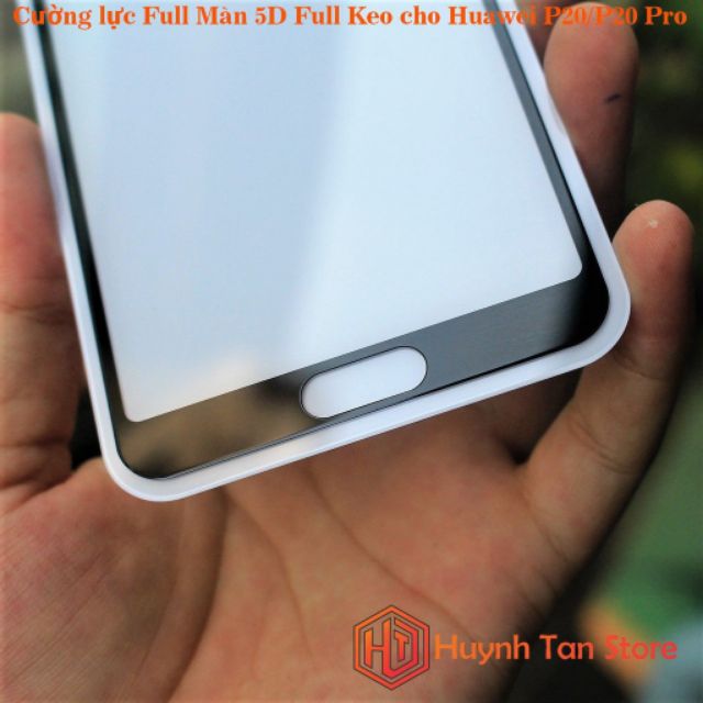 Kính cường lực 5D full màn full keo Huawei P20 pro
