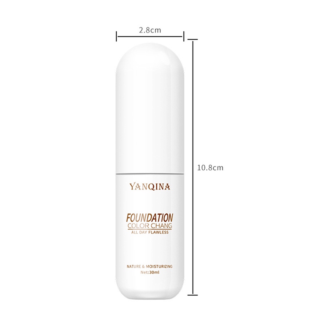 Kem nền che khuyết điểm dạng lỏng kiểm soát dầu thay đổi màu sắc
 | BigBuy360 - bigbuy360.vn