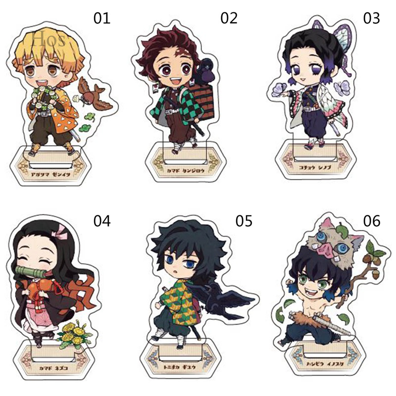Mô hình nhân vật Anime Demon Slayer: Kimetsu no Yaiba Cosplay BL bằng nhựa có thể đứng được