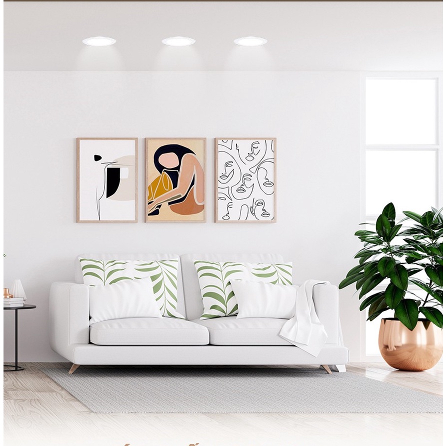 Đèn LED âm trần Downlight Đơn sắc Chỉnh góc Panasonic Công suất (5W,7W) lỗ khoét phi 80mm