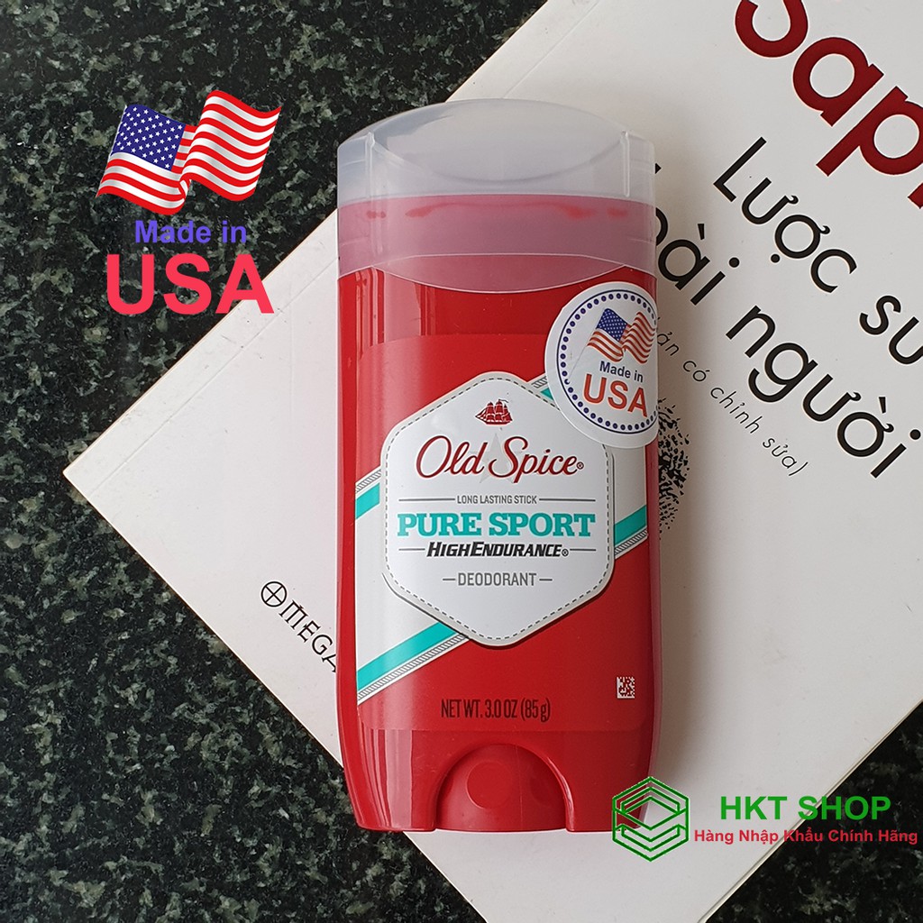 [Mã COS2704 giảm 8% đơn 250K] [New] Lăn Khử Mùi Old Spice Pure Sport 85g HighEndurane | BigBuy360 - bigbuy360.vn