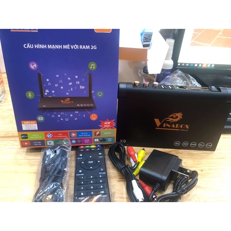 VINA BOX Androi tivi kho phim Hd và karaoke thỏa sức đam mê