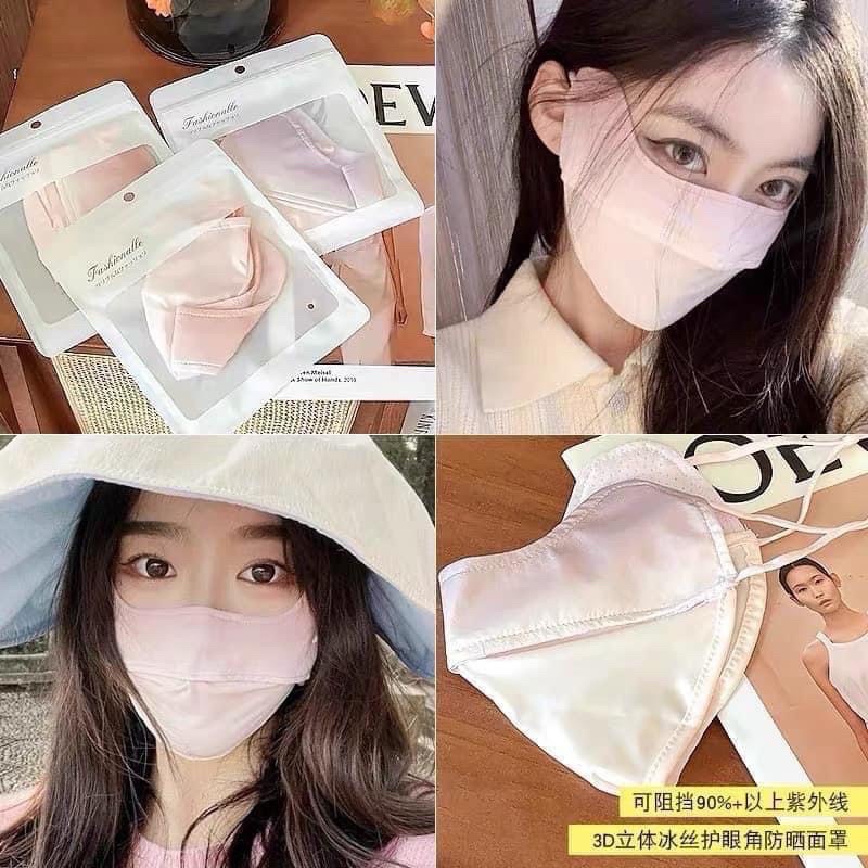 SET 5 KHẨU TRANG CHỐNG UV BẢN OMBRE CHO GÒ MÁ CAO CHỐNG NÁM MỚI