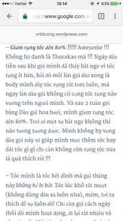 DẦU GỘI BƯỞI THORAKAO