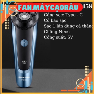 Máy cạo râu flyco ps158 - fs318 , tốp máy cạo râu khô dành cho nam 2022 - ảnh sản phẩm 8