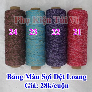 Sợi dệt loang 28k/c 125g