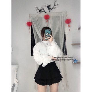 áo tay phồng kiểu tiểu thư