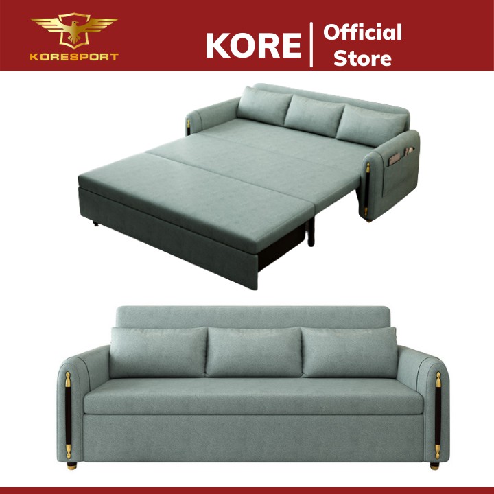 Giường đa năng gấp thành ghế sofa 180cm và 150cm , ngăn đựng đồ, chuyển đổi linh hoạt hai chế độ