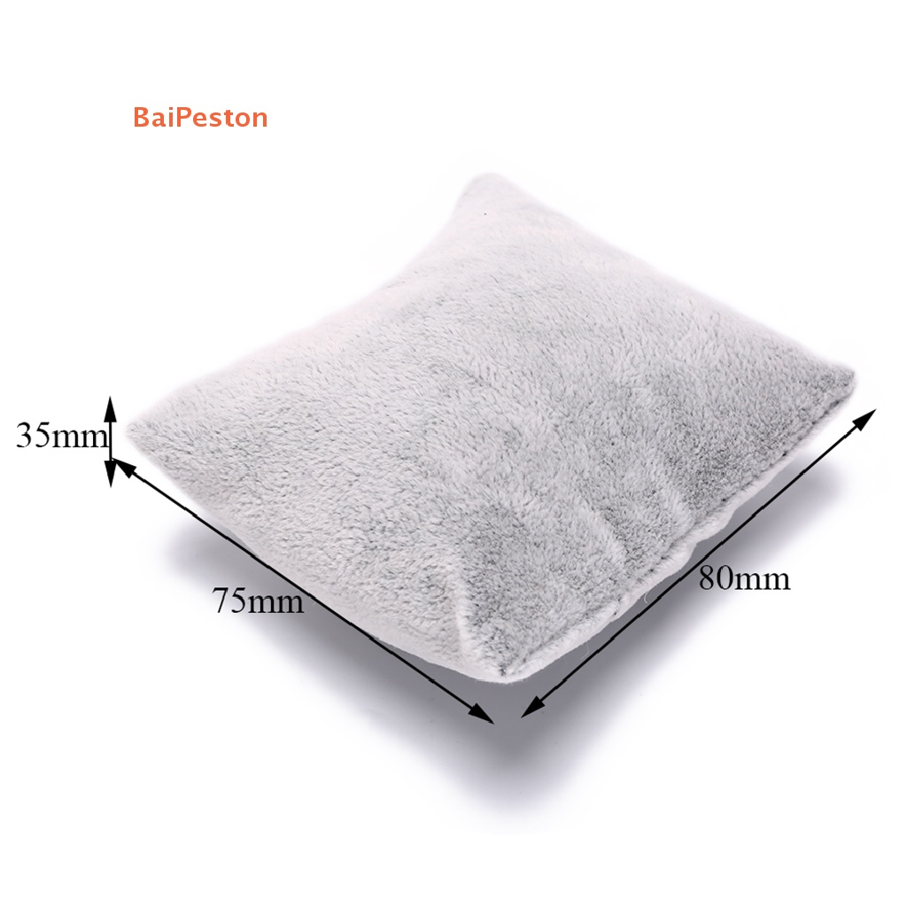 [BaiPeston] Set 5 Gối Đệm Trưng Bày Đồng Hồ / Vòng Tay Bằng Nhung Xám