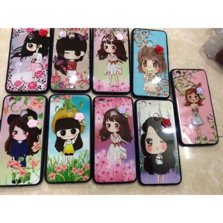 Ốp lưng Oppo F5 hình chibi, shop giao hình ngẫu nhiên