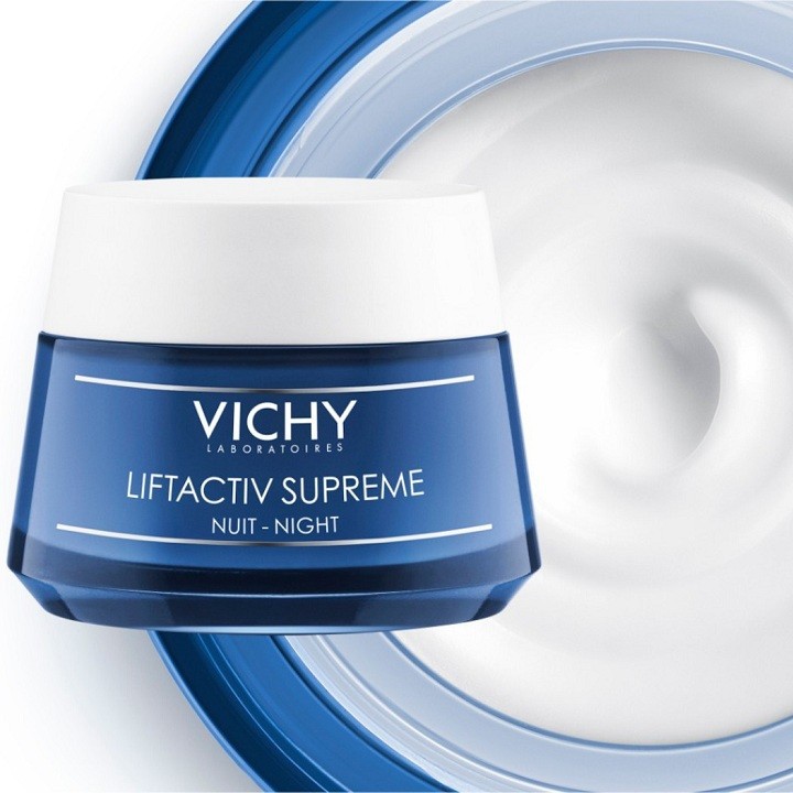 KEM MỜ NẾP NHĂN BAN ĐÊM VICHY LIFTACTIV SUPREME NIGHT CHỐNG LÃO HÓA HIỆU QUẢ