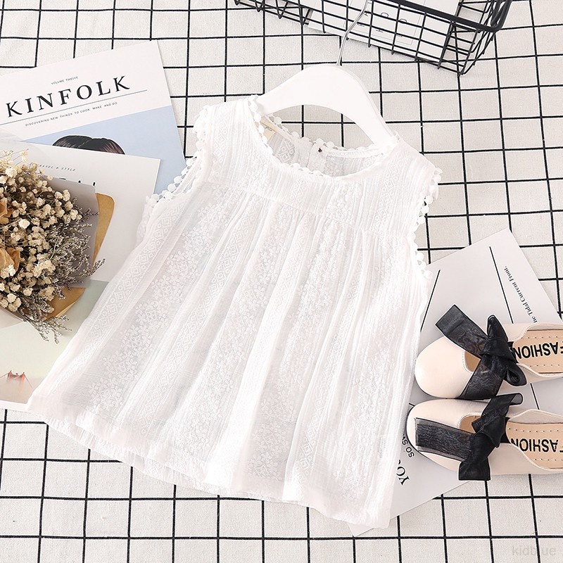 Áo Thun Ba Lỗ Bằng Cotton Màu Trơn In Họa Tiết Hoa Phong Cách Mới Dành Cho Nữ