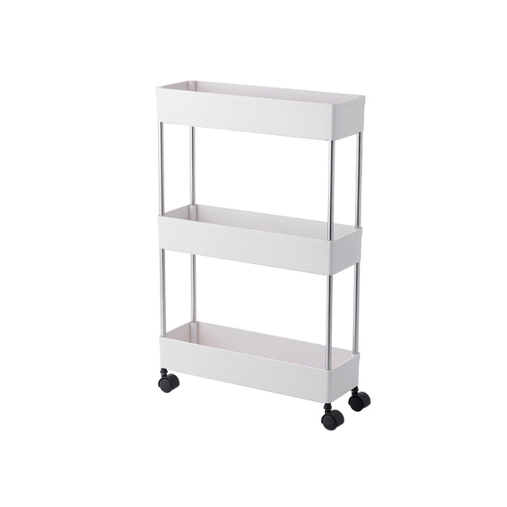 Giá sỉ ⚡️ Kệ để đồ đa năng 3 tầng , 4 tầng có bánh xe nhà tắm nhà bếp chắc chắn