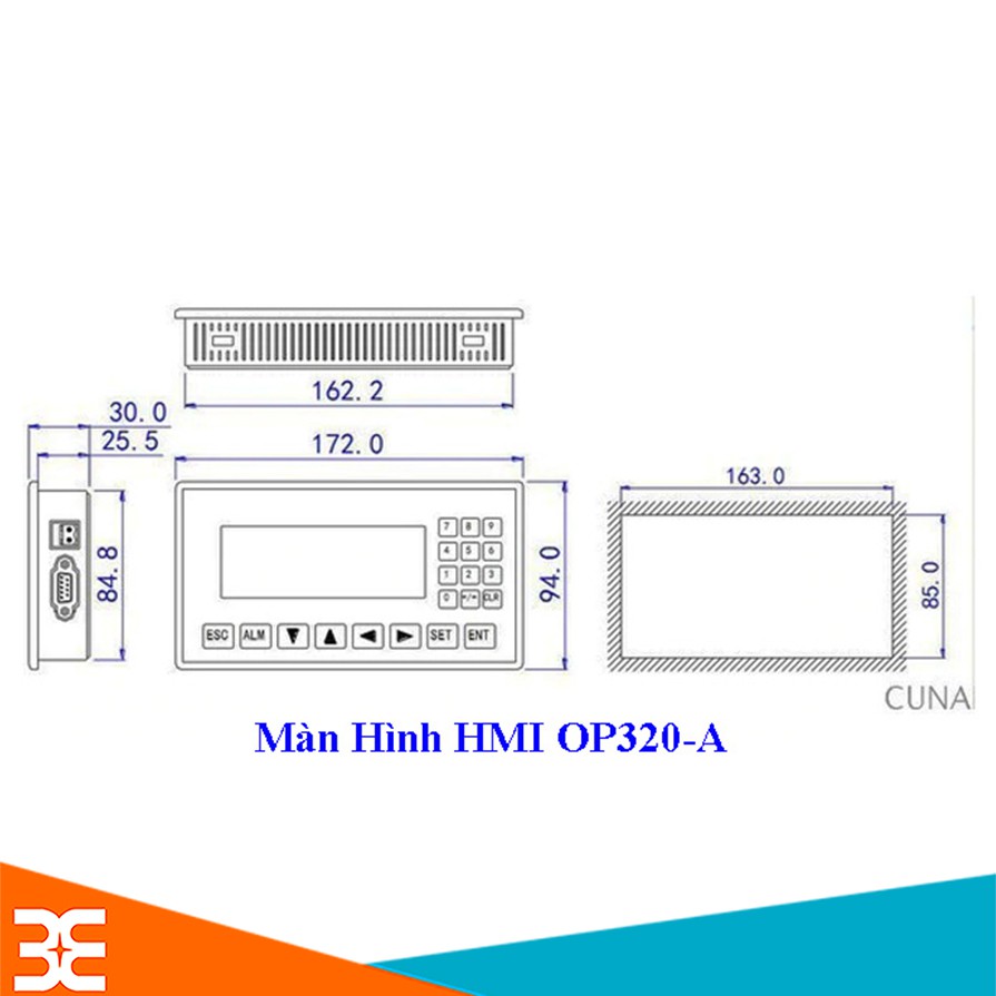 Màn Hình HMI OP320-A V8.0 ( BH : 3 tháng )