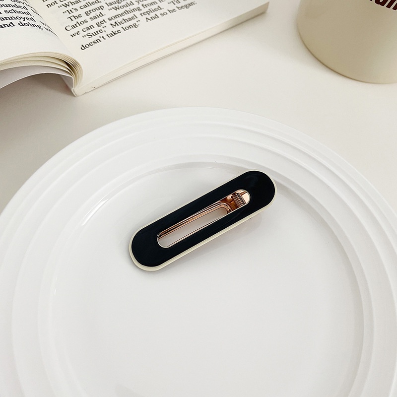 Kẹp tóc mỏ vịt SEAGLOCA bằng acrylic cổ điển cho nữ