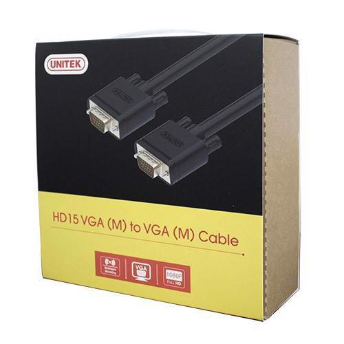 Cáp VGA dài 20m Unitek cao cấp  YC508 - Cáp Máy Chiếu Hàng Chính Hãng