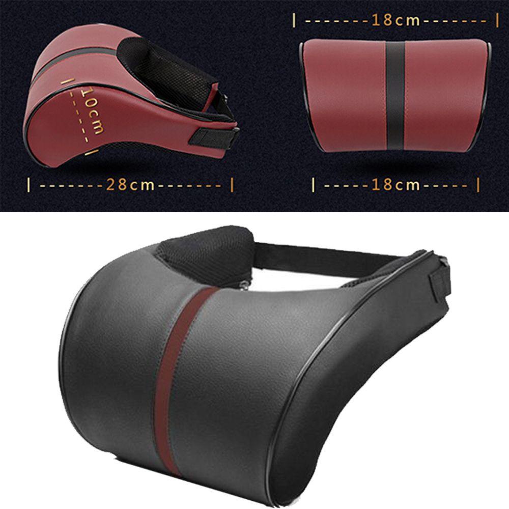 Gối Kê Cổ Bằng Da PU Mềm Mại Cho Xe Hơi