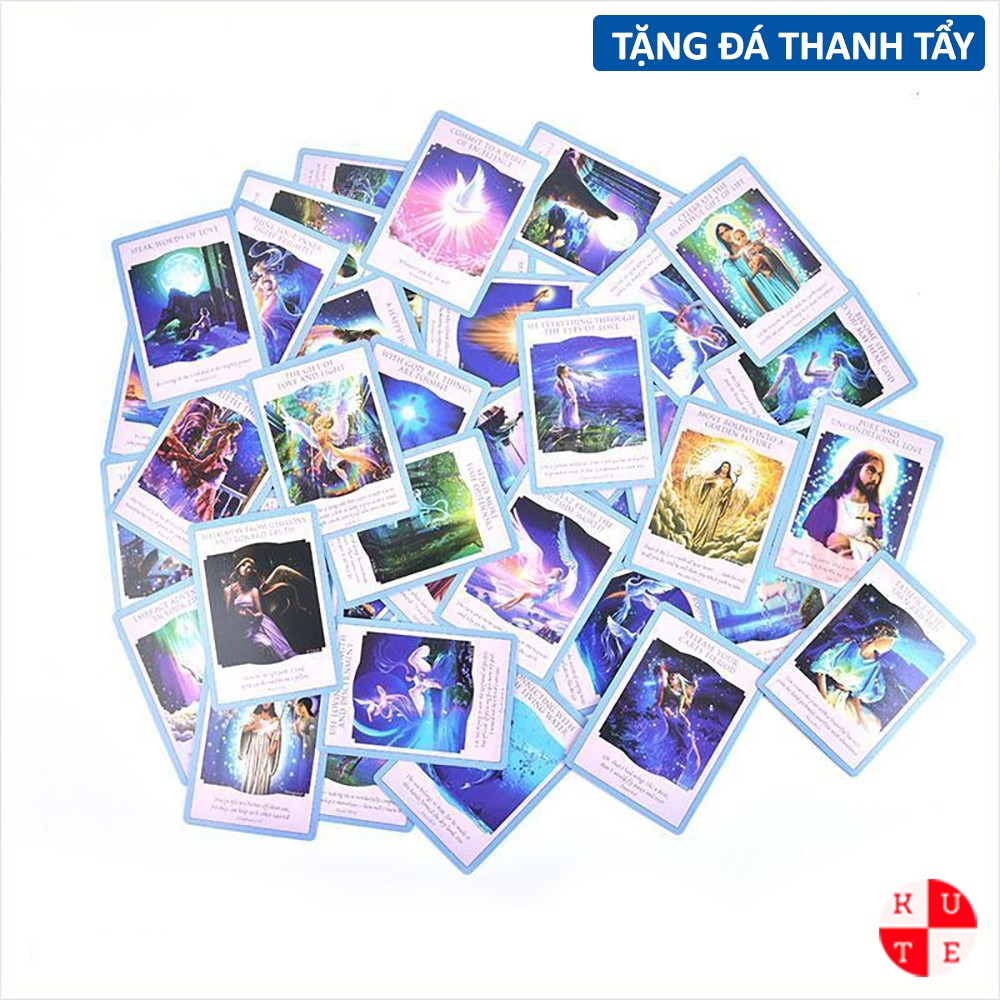 Bài Oracle Love &amp; Light 44 Lá Tặng File Tiếng Anh Và Đá Thanh Tẩy E48