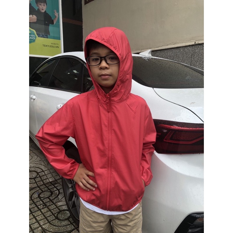 Áo chống nắng Uniqlo vải dù săn sale Nhật