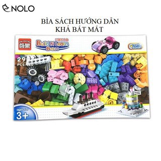 [Siêu Sáng Tạo-2021]Bộ Đồ Chơi Ghép Hình Lego Enlighten Siêu Sáng Tạo Và Sách Hướng Dẫn Dành Cho Bé