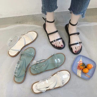 Sandal bệt quai ngang