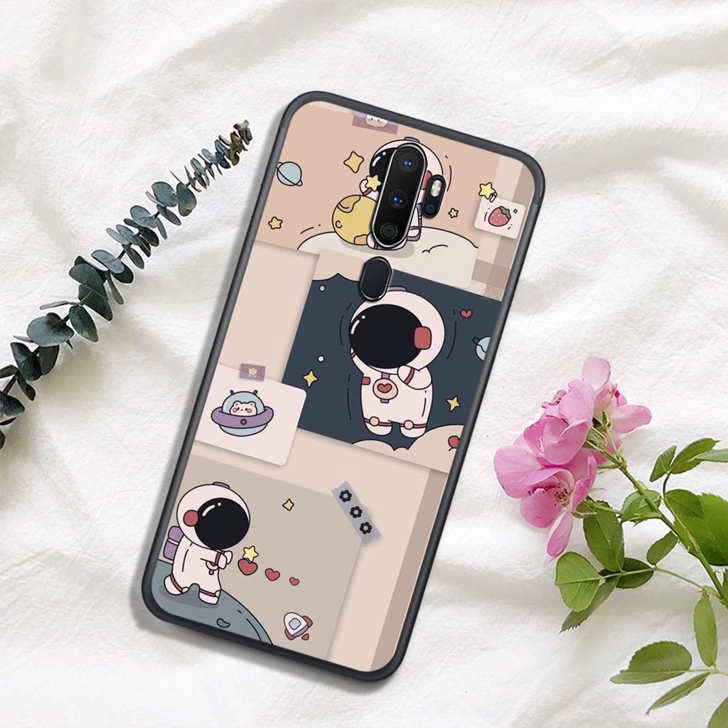 [ SIÊU HOT] ỐP LƯNG OPPO A5 2020/A9 2020/F11/F11 PRO/A31/A8 , IN HÌNH ASTRONAUT - PHI-HÀNH-GIA, MÀU SẮC CỰC BẮT MẮT