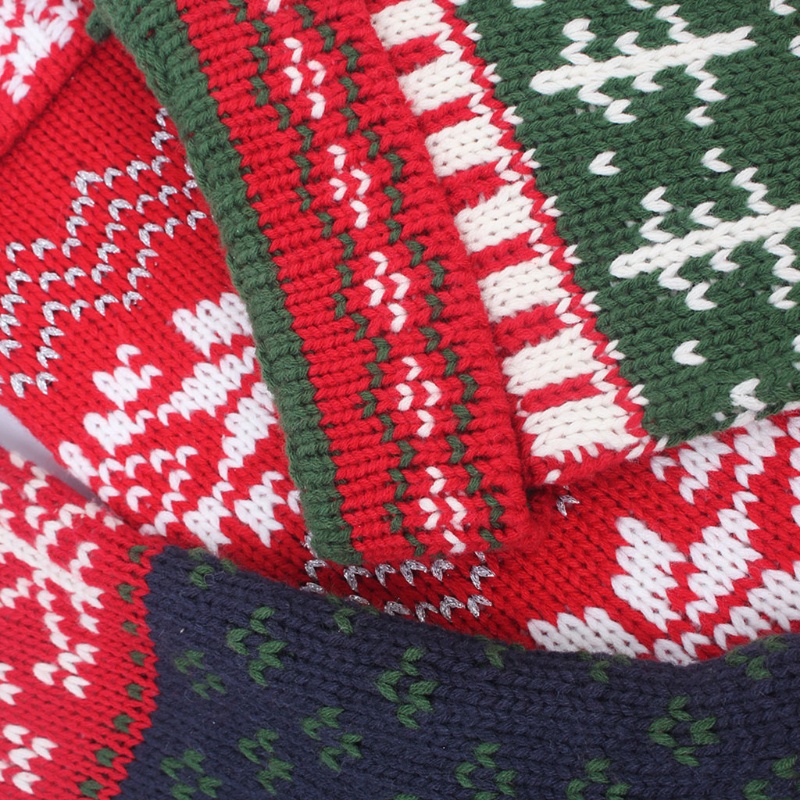 Túi Đựng Kẹo Hình Chiếc Tất 18 Inch Trang Trí Giáng Sinh