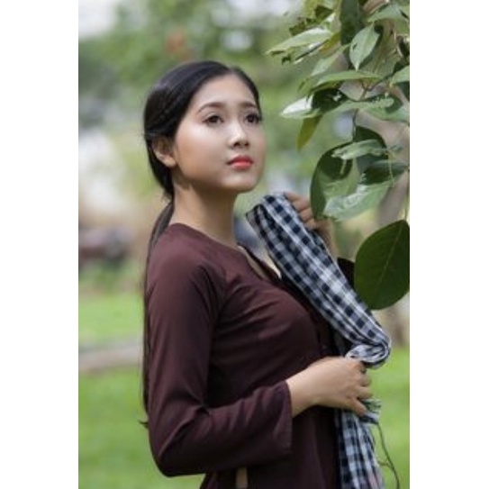 Bộ bà ba nâu chất đẹp