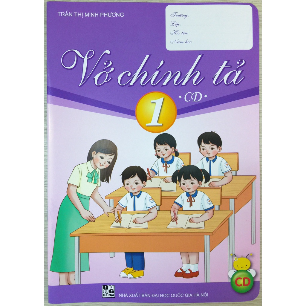 Sách - Vở Chính Tả lớp 1 - Bộ Cánh Diều