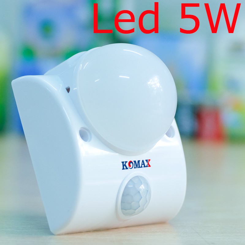 Đui đèn led cảm ứng  hồng ngoại siêu bền KM-S15N