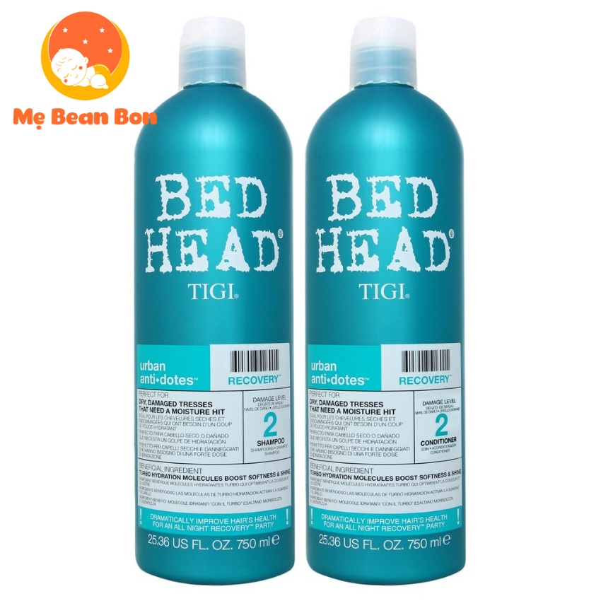 dầu gội xả TiGi Bed Head 750ML Của USA với dau goi tigi đỏ cho tóc hư tổn màu tím cho tóc dầu bết, xanh dương tóc rụng