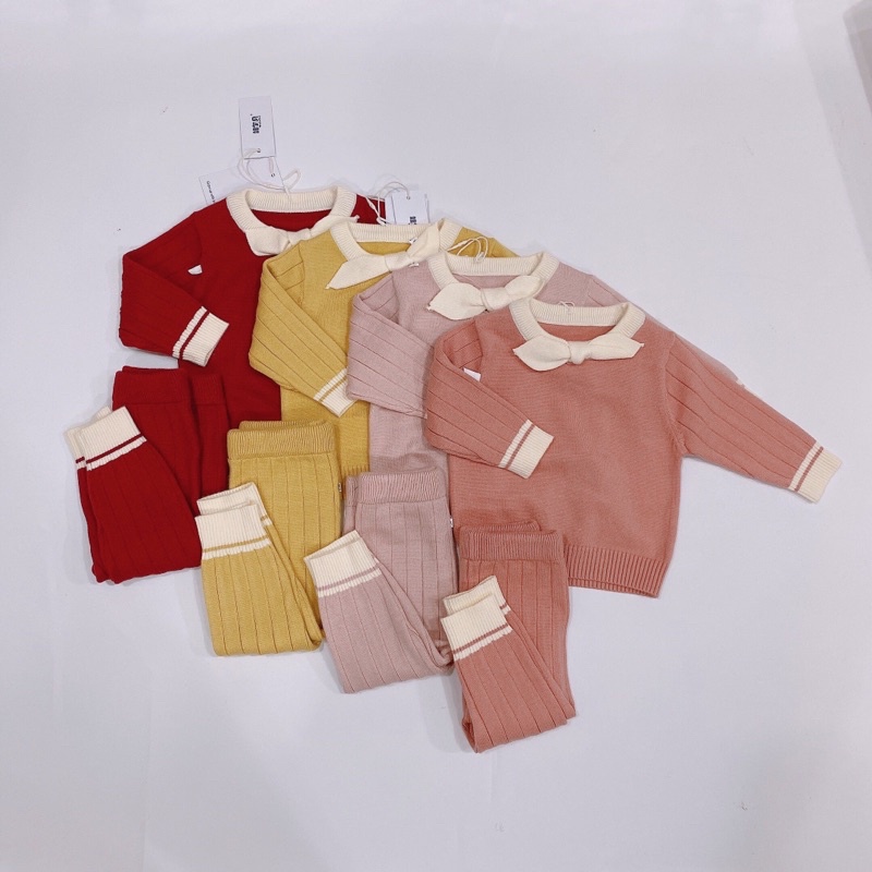 Bộ len hàng Quảng Châu cho bé gái