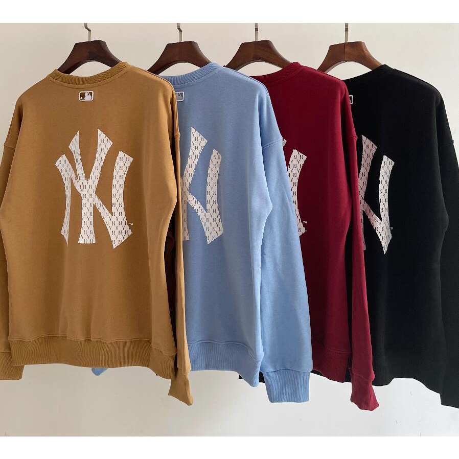 Áo Sweater Thêu Chữ Yankees Thời Trang Cho Cặp Đôi