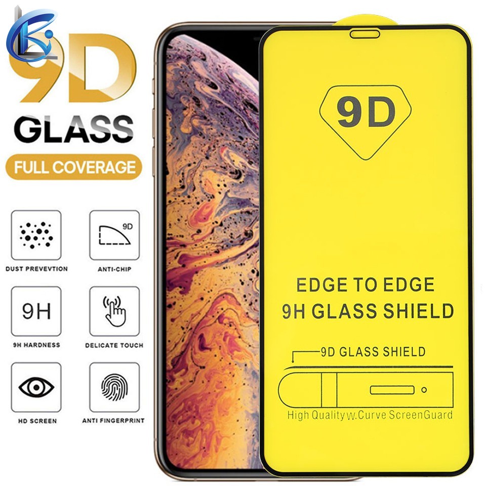 Kính cường lực 9D bảo vệ toàn màn hình cho iPhone 6 6s 7 8 Plus X XR XS 11 12 13 Pro Max 12 13 Mini 13 Pro Max