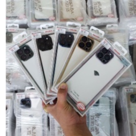 Ốp lưng Sulada nhám dẻo viền xi màu iPhone 13 Mini, 13, 13 Pro, 13 Pro Max chống Vân tay bảo vệ camera xanh Serria