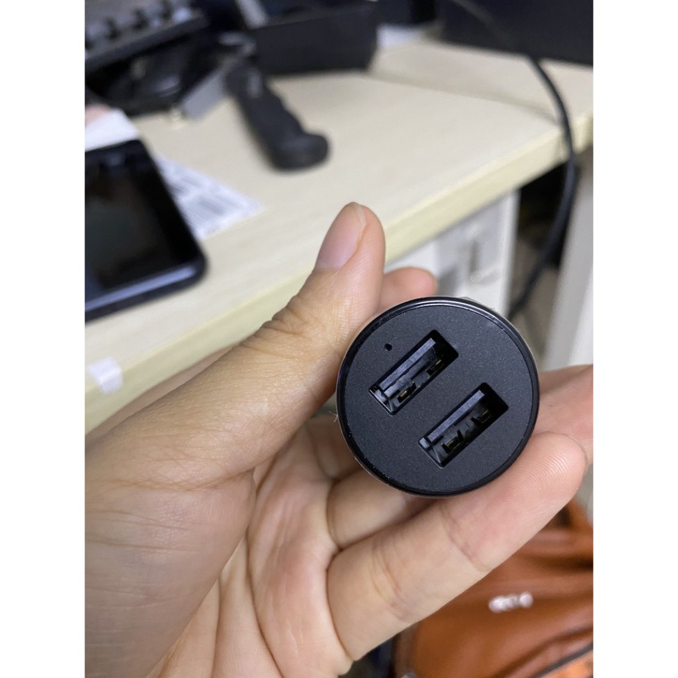 Củ sạc điện thoại trên ô tô 2 cổng Cốc sạc xe ô tô 2 cổng USB, ổ cắm củ sạc điện thoại ipad trên xe hơi, Tẩu sạc xe hơi | BigBuy360 - bigbuy360.vn