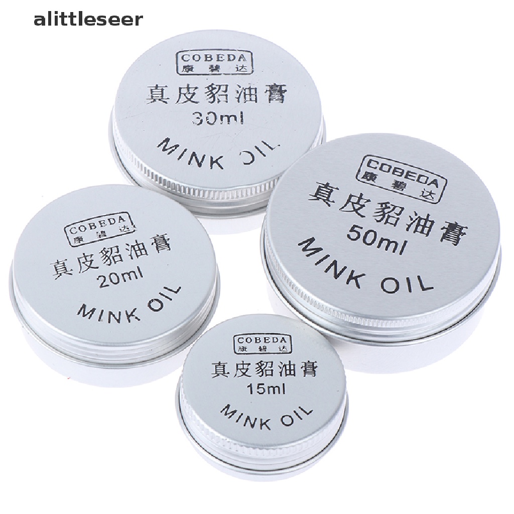 Hộp dầu chồn nguyên chất 15/ 20/ 30/ 50ml đánh bóng bề mặt da thủ công